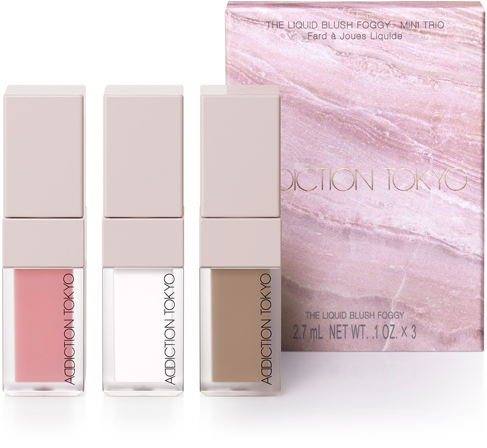 THE LIQUID BLUSH FOGGY MINI TRIO 101
