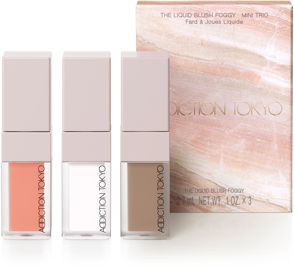 THE LIQUID BLUSH FOGGY MINI TRIO 102